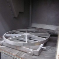 Instalación de chorro de aire UNIVERSAL EQUIPMENT MFG Blast Cabinets