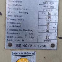 Radial Drilling Machine WMW - MEUSELWITZ BR40/2 x1250