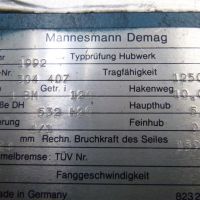 Brückenlaufkran - Einträger DEMAG EHKE 12500-9000